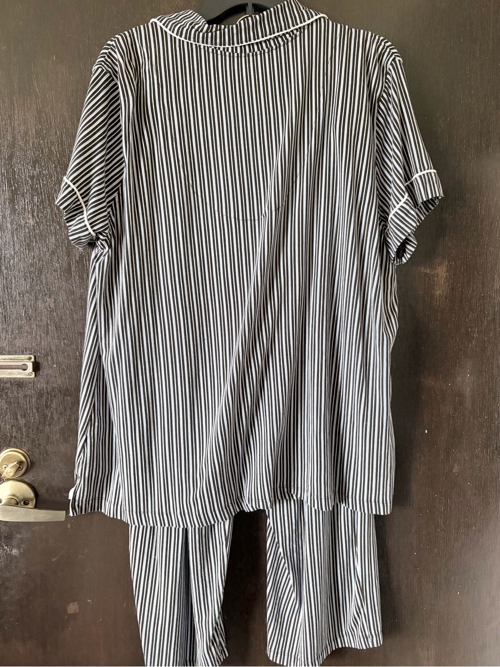 Chaps women’s pinstripe pajamas set size 2X - Picture 2 of 4